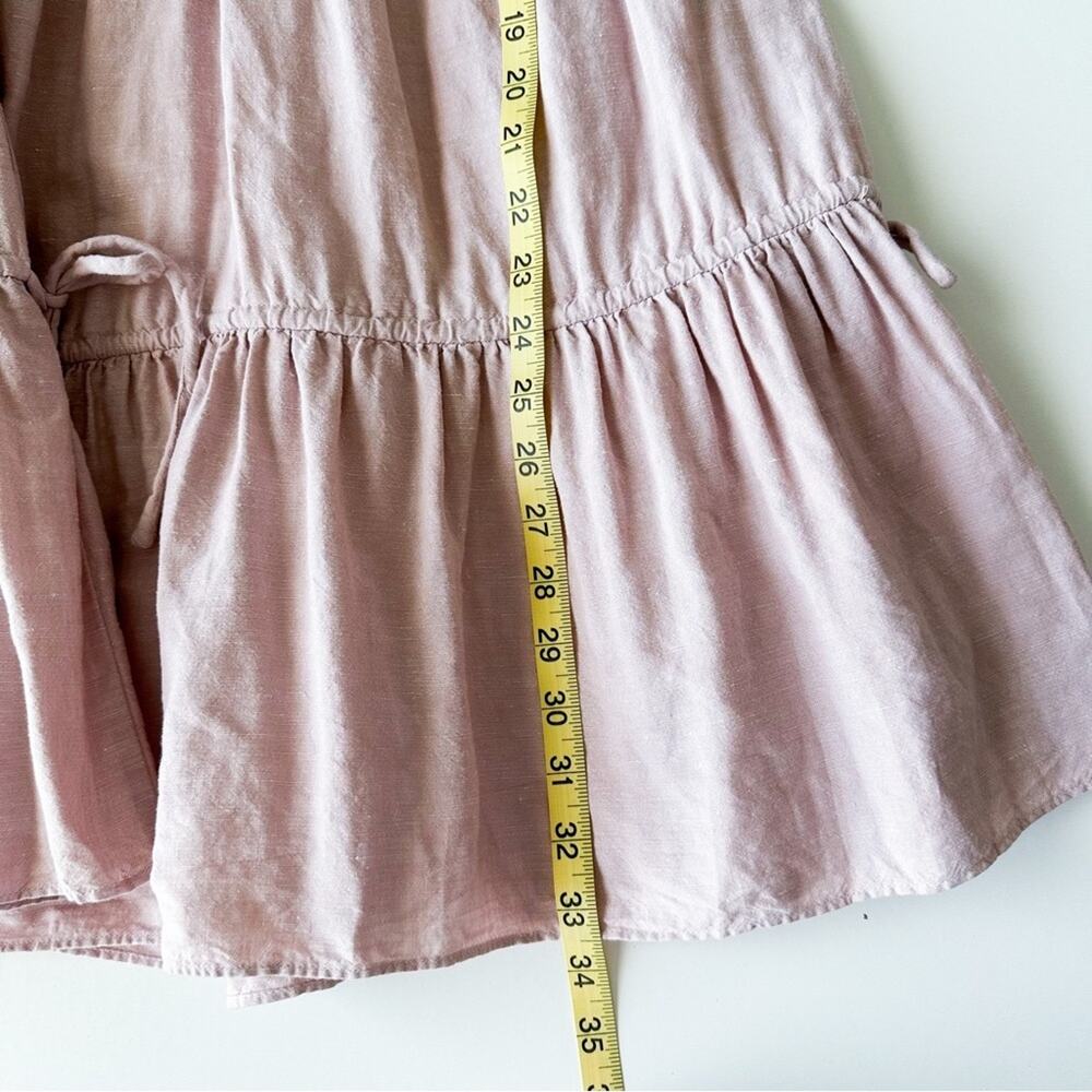 Madewell Linen Blend Lorelei Mini Dress - Picture 10 of 15